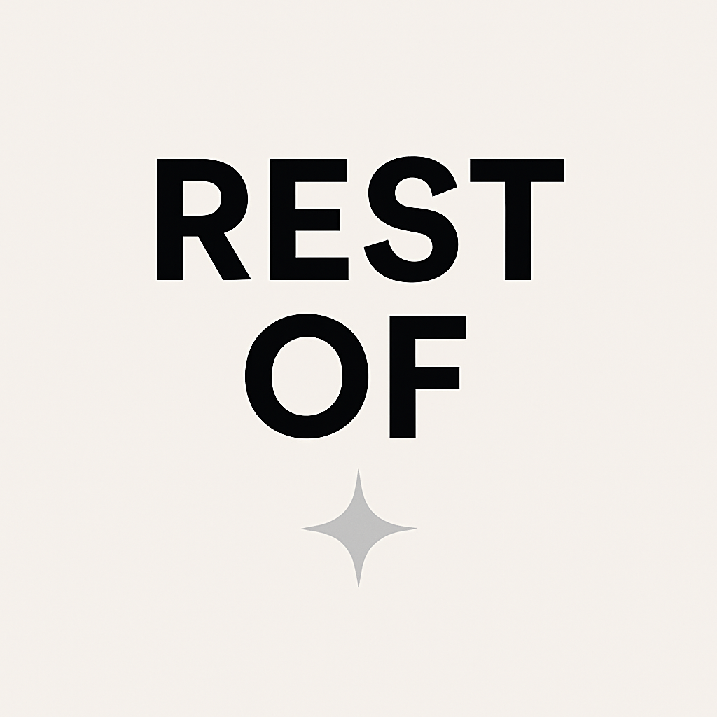 Profilovka účtu rest.of — vlastní návrh